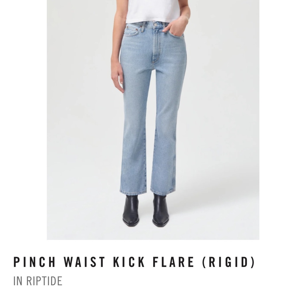 Agolde Pinch Waist Kick Flare Jeans